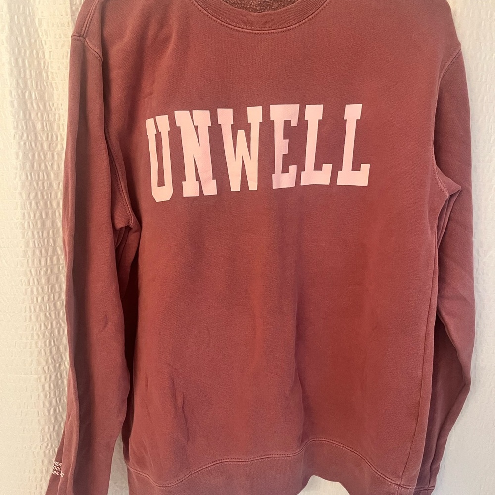 NEW- Unwell Call Her Daddy Maroon Sweatshirt
